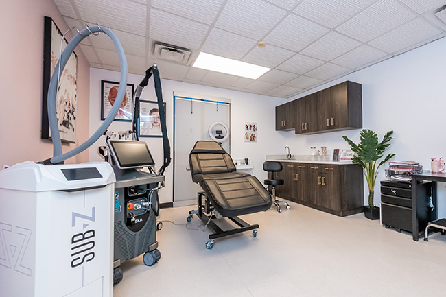 Flamingo Medical Spa Laser Treatment Room