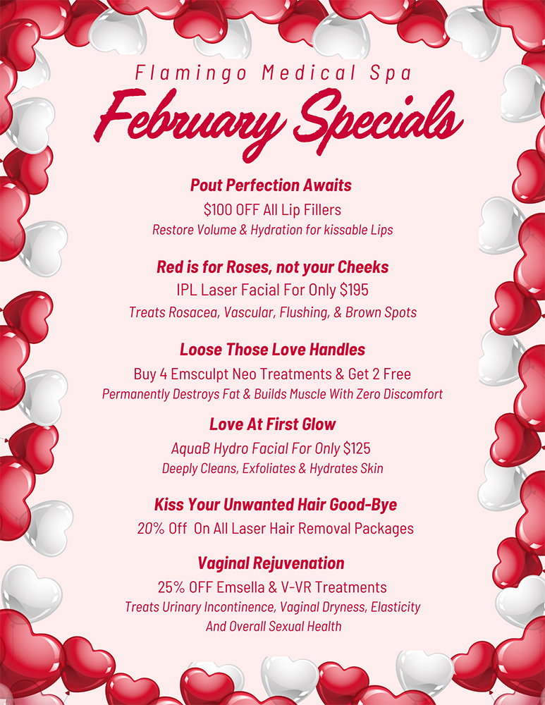 Monthly Specials